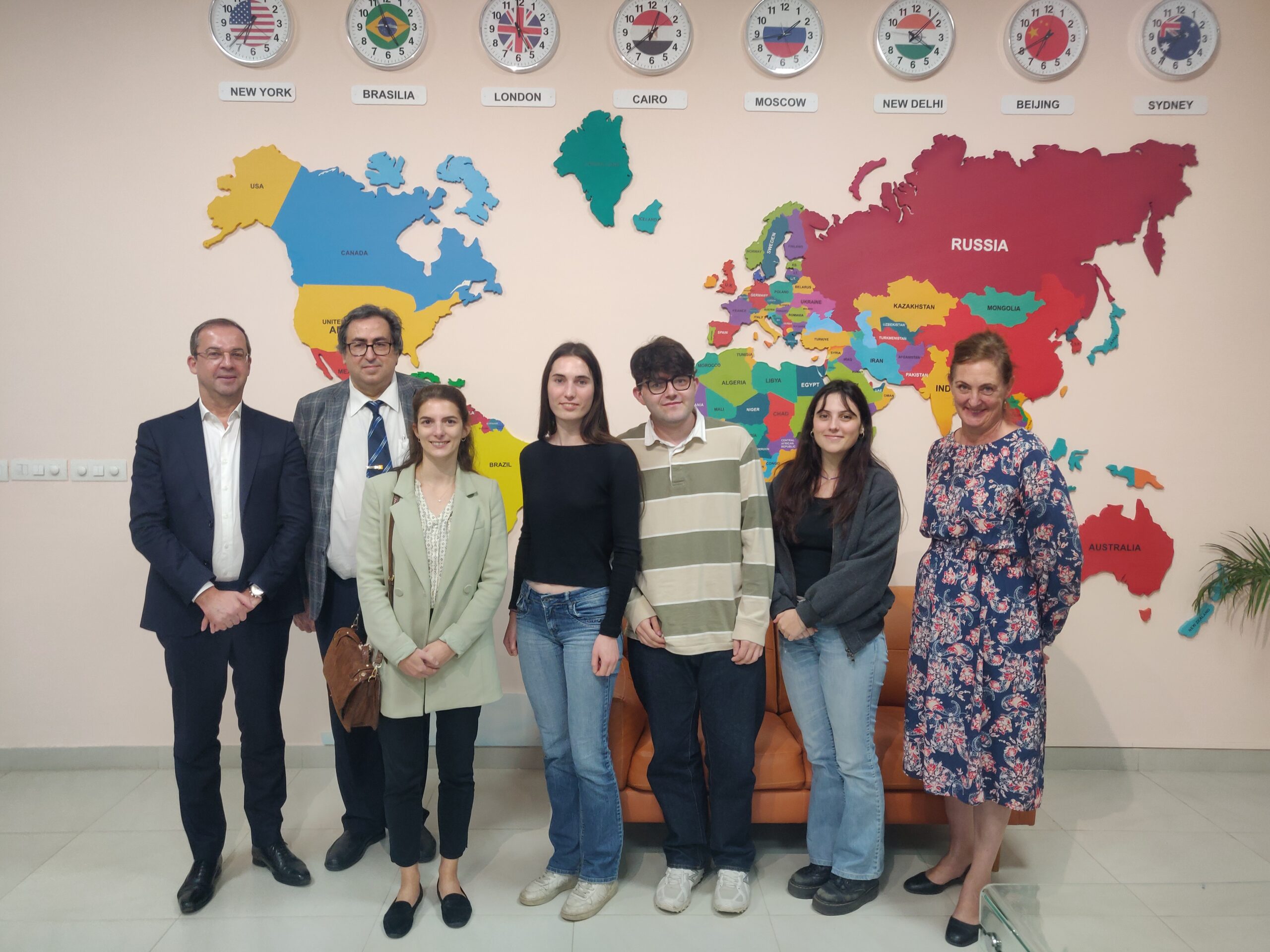 Exchange Students at GD Goenka University