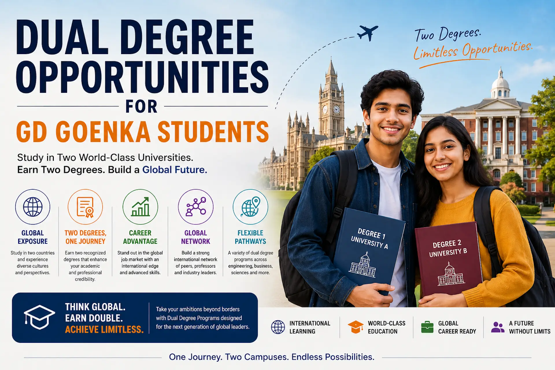 Dual Degree for GD Goenka Students